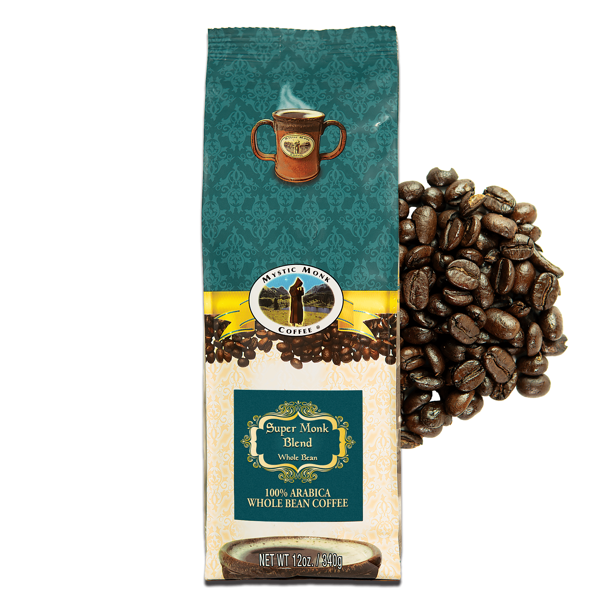 Super Monk Blend Extra Caffeinated Coffee