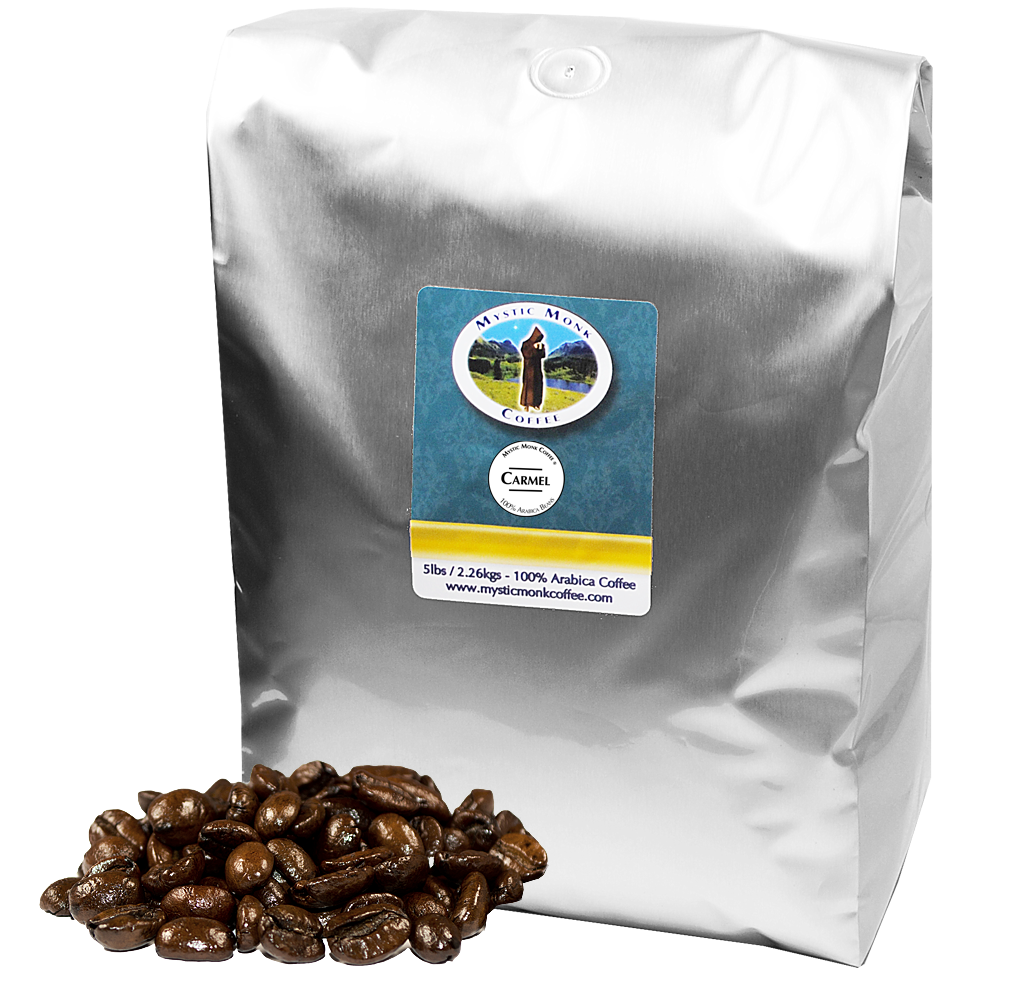 Carmel 5lb, 5lb Coffee - Mystic Monk Coffee