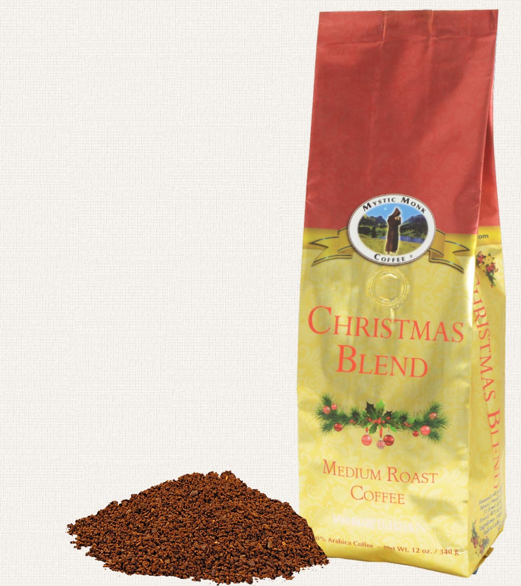 Christmas Blend, Coffee - Mystic Monk Coffee