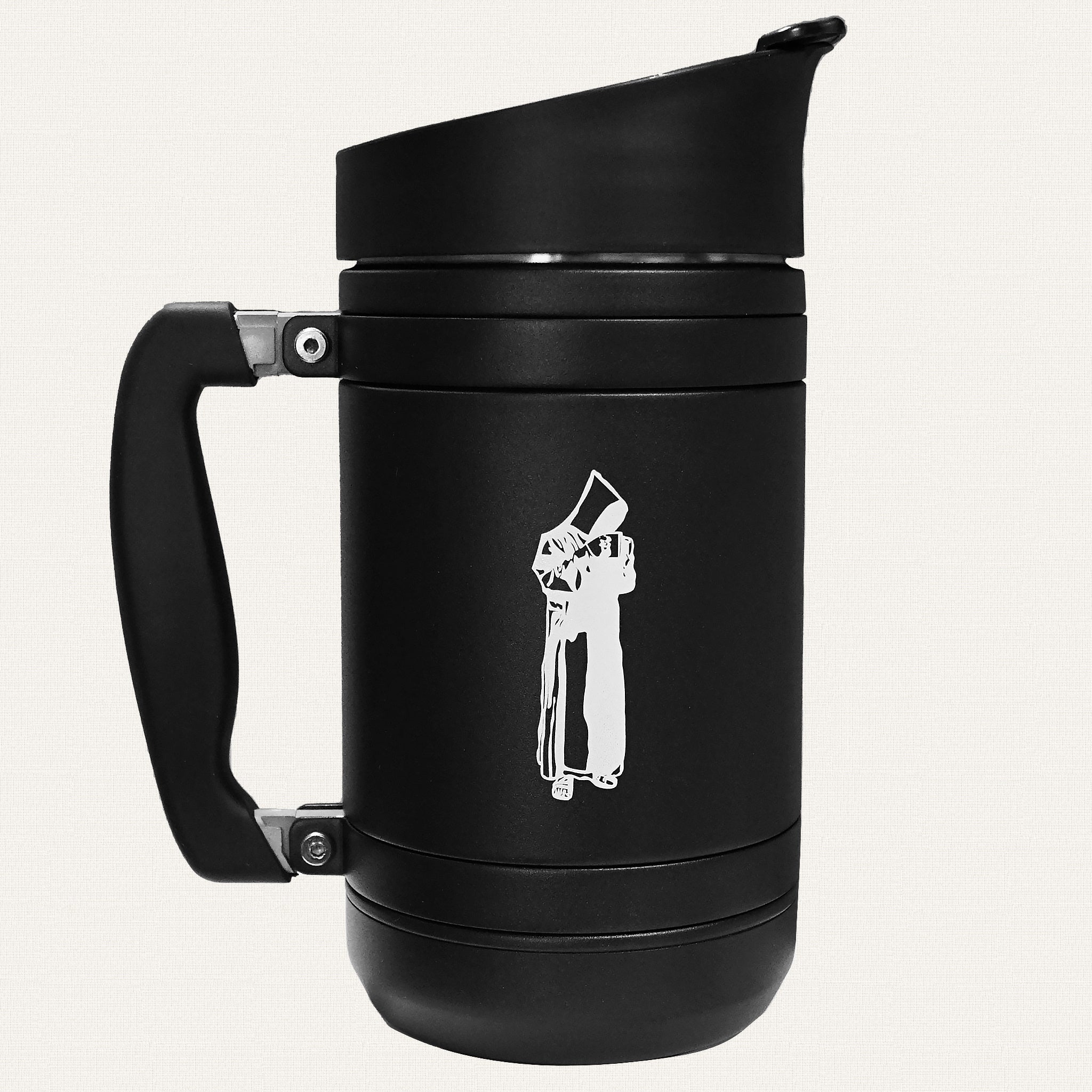 Monk Press - Black, Equipment - Mystic Monk Coffee