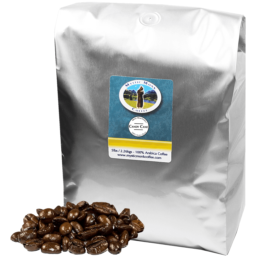 Candy Cane 5lb, 5lb Coffee - Mystic Monk Coffee