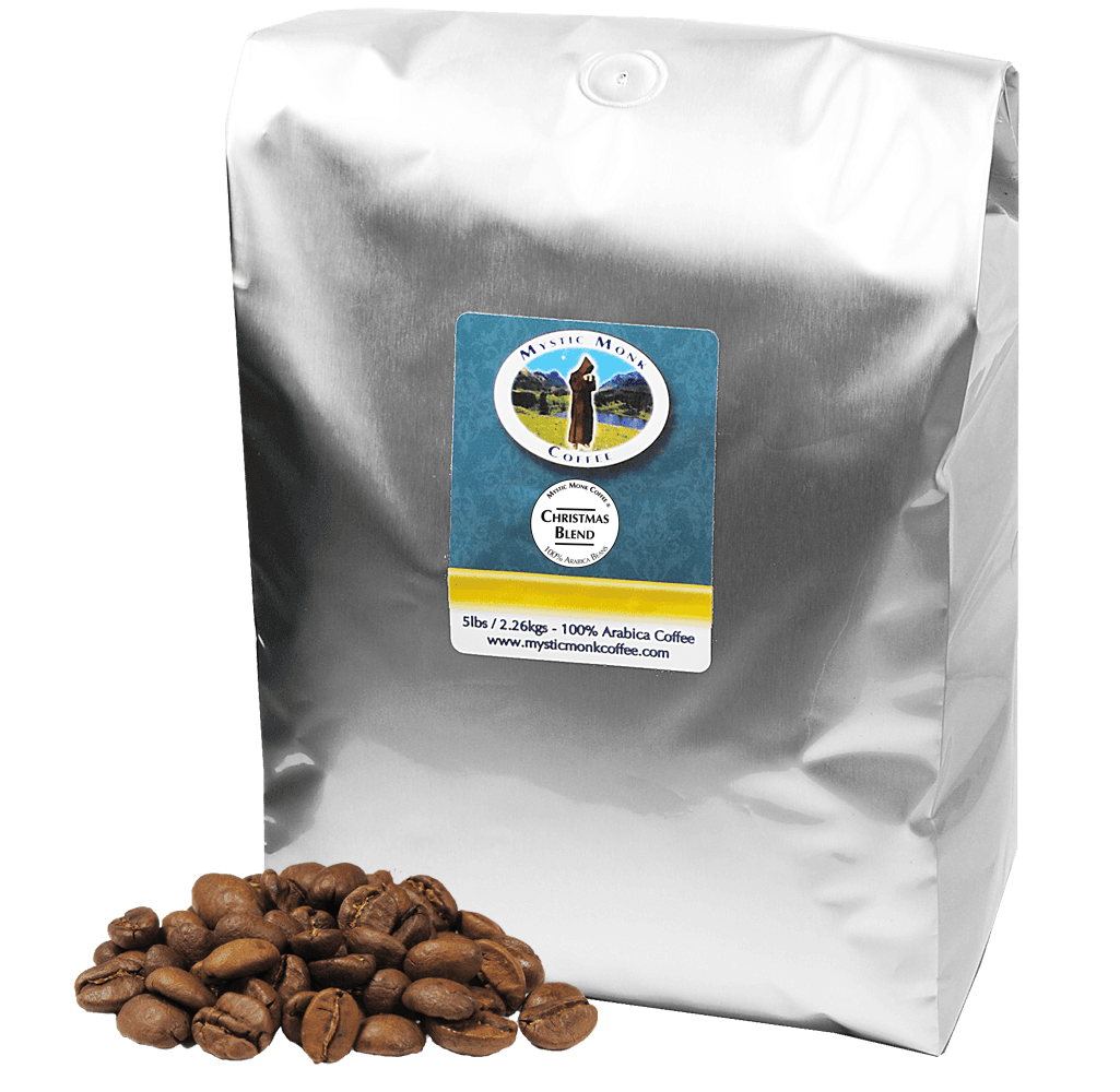 Christmas Blend 5lb, Archived Import - Mystic Monk Coffee