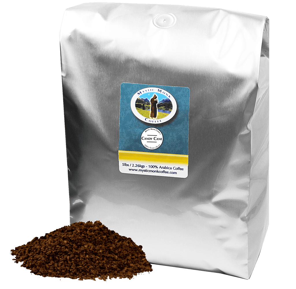 Candy Cane 5lb, 5lb Coffee - Mystic Monk Coffee