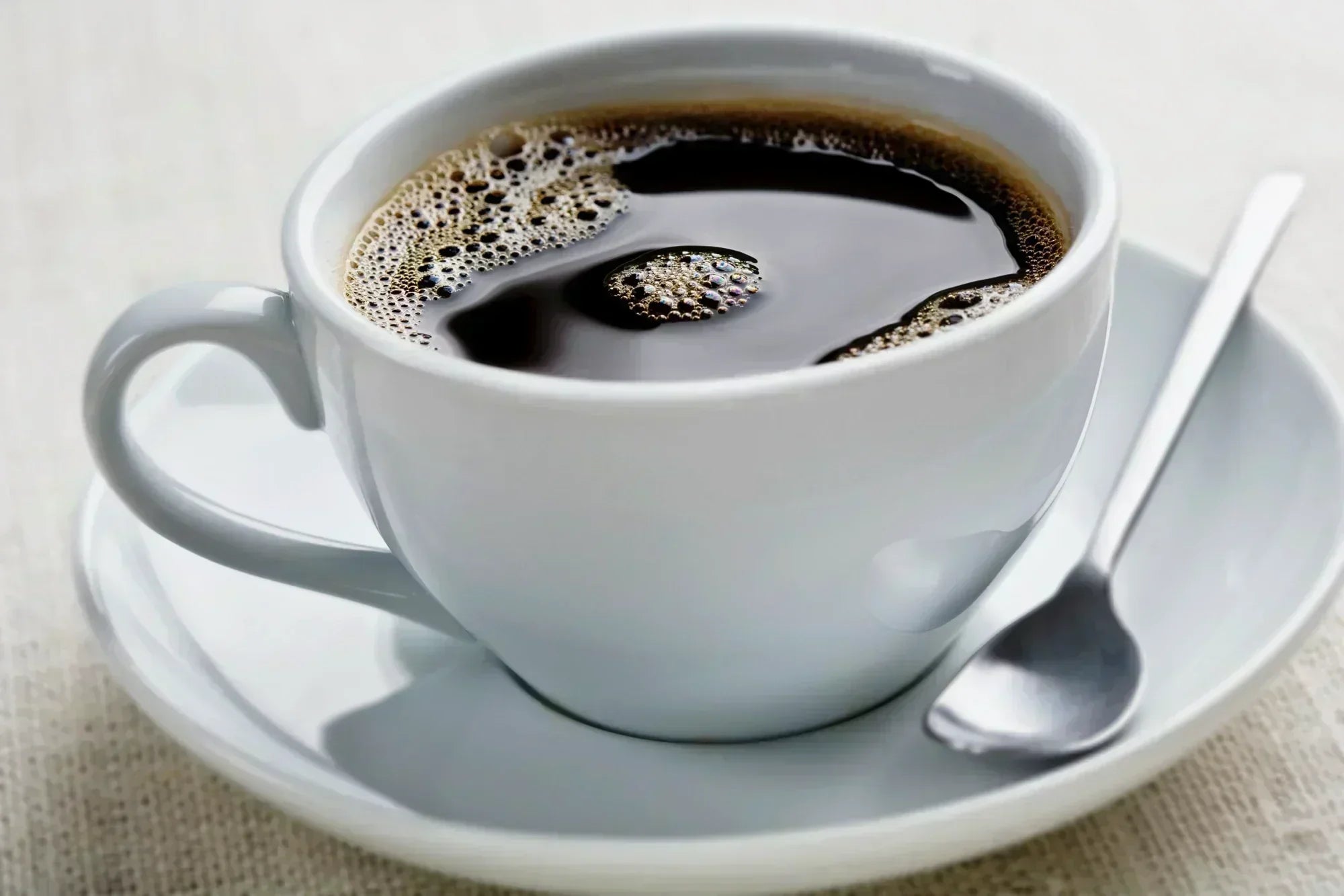 A Fresh Cup Of Black Coffee