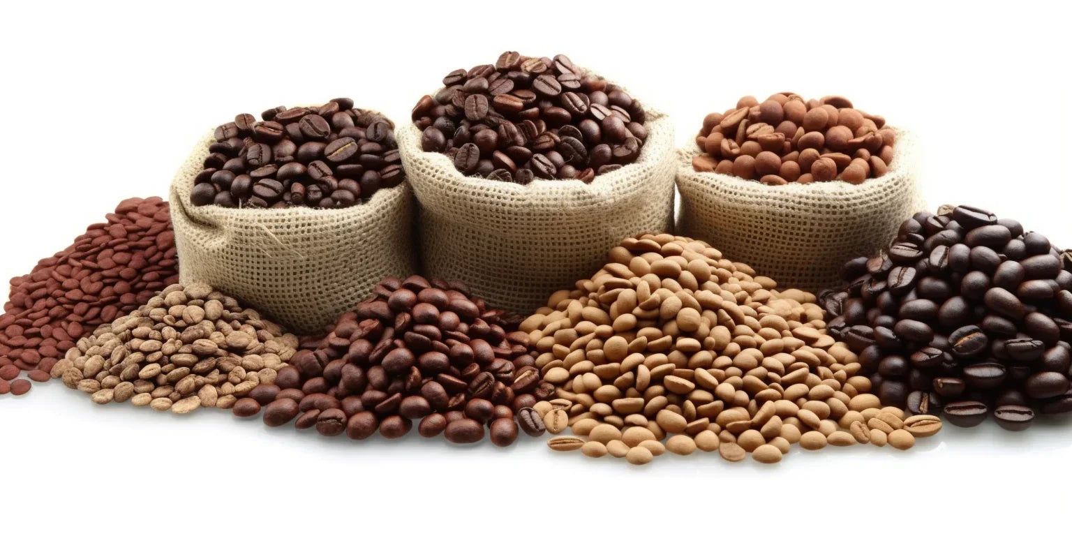 Different coffee beans hotsell