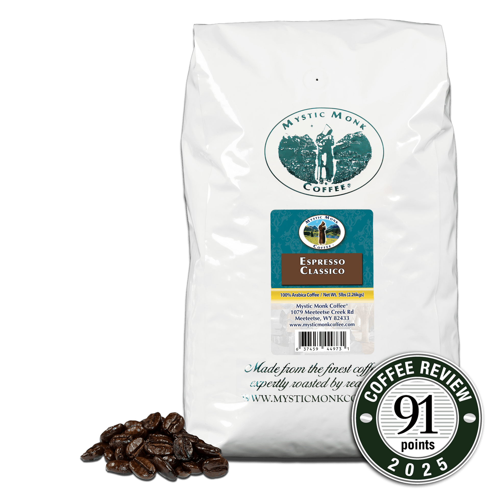 Espresso Classico 5lb | Coffee Beans | Mystic Monk Coffee