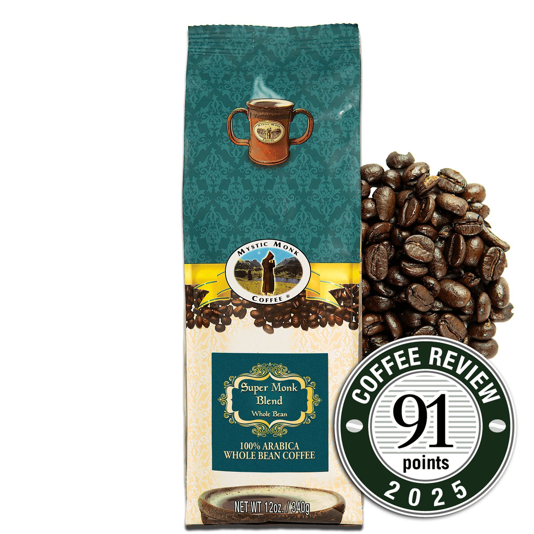 Super Monk Blend Extra Caffeinated Coffee