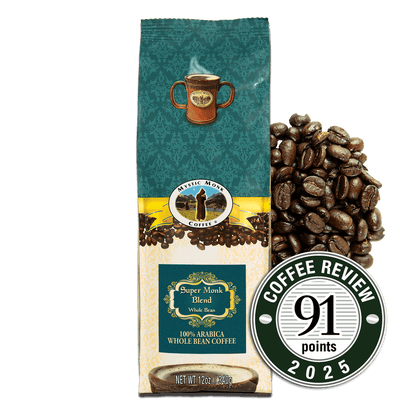 Super Monk Blend Extra Caffeinated Coffee