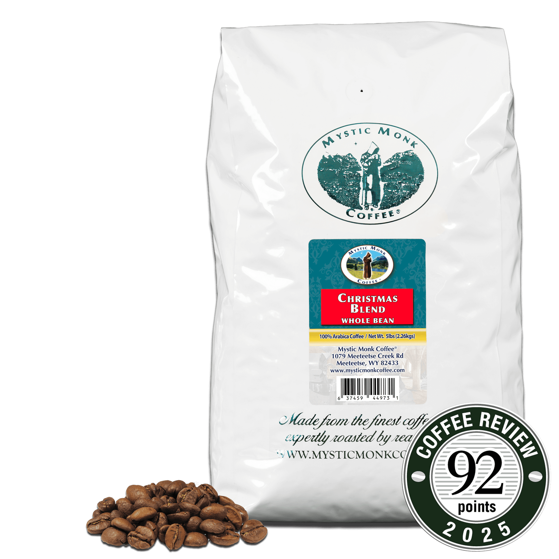Christmas Blend 5lb | Coffee Beans | Mystic Monk Coffee
