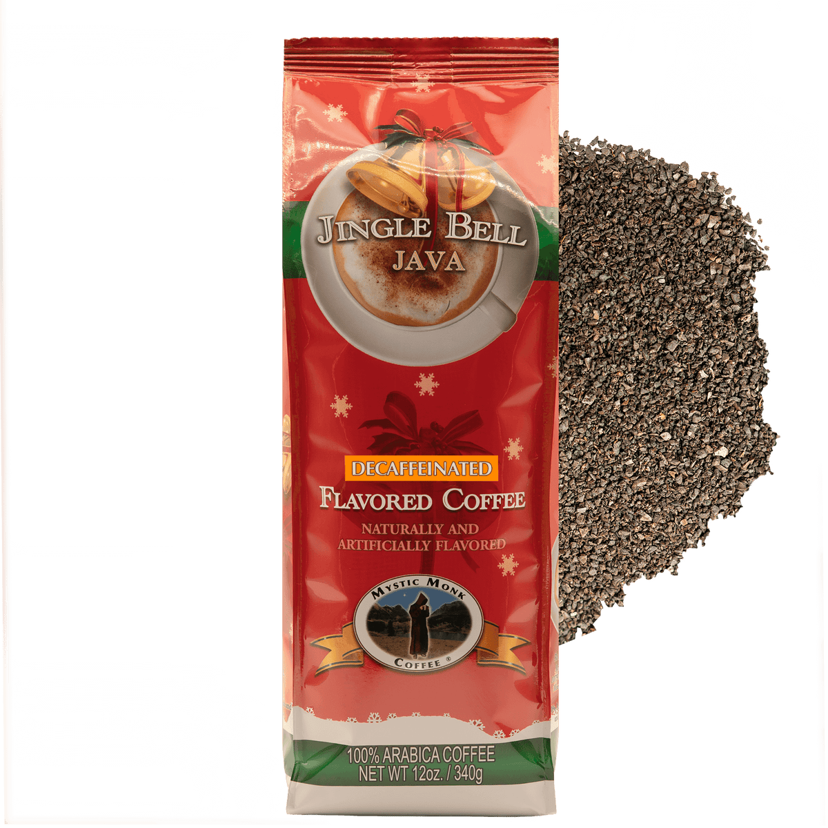Jingle Bell Java | Flavored Coffee Beans | Mystic Monk Coffee
