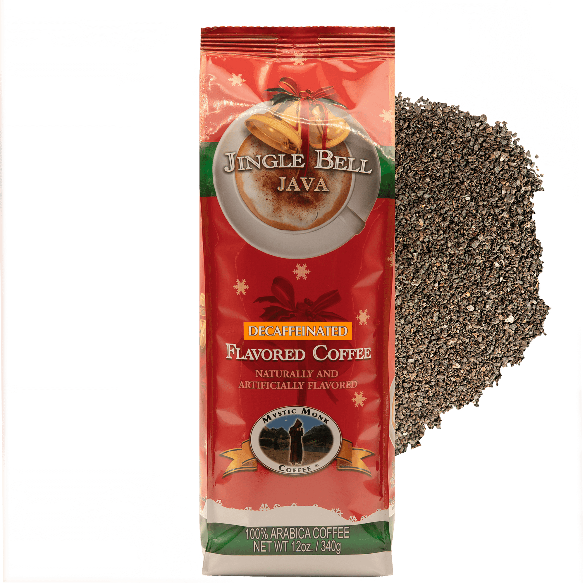 Jingle Bell Java | Flavored Coffee Beans | Mystic Monk Coffee
