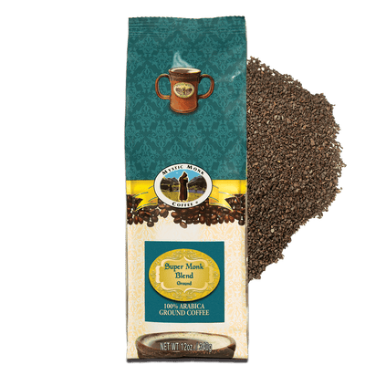 Super Monk Blend Extra Caffeinated Coffee