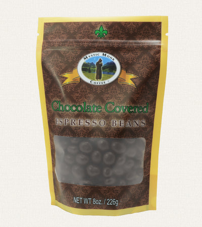 Chocolate Covered Espresso Beans, Candies - Mystic Monk Coffee