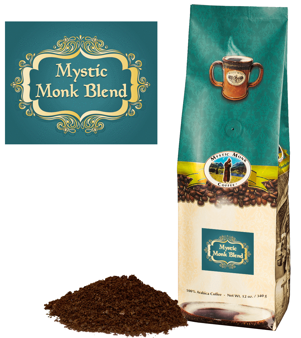 Mystic Monk Blend coffee