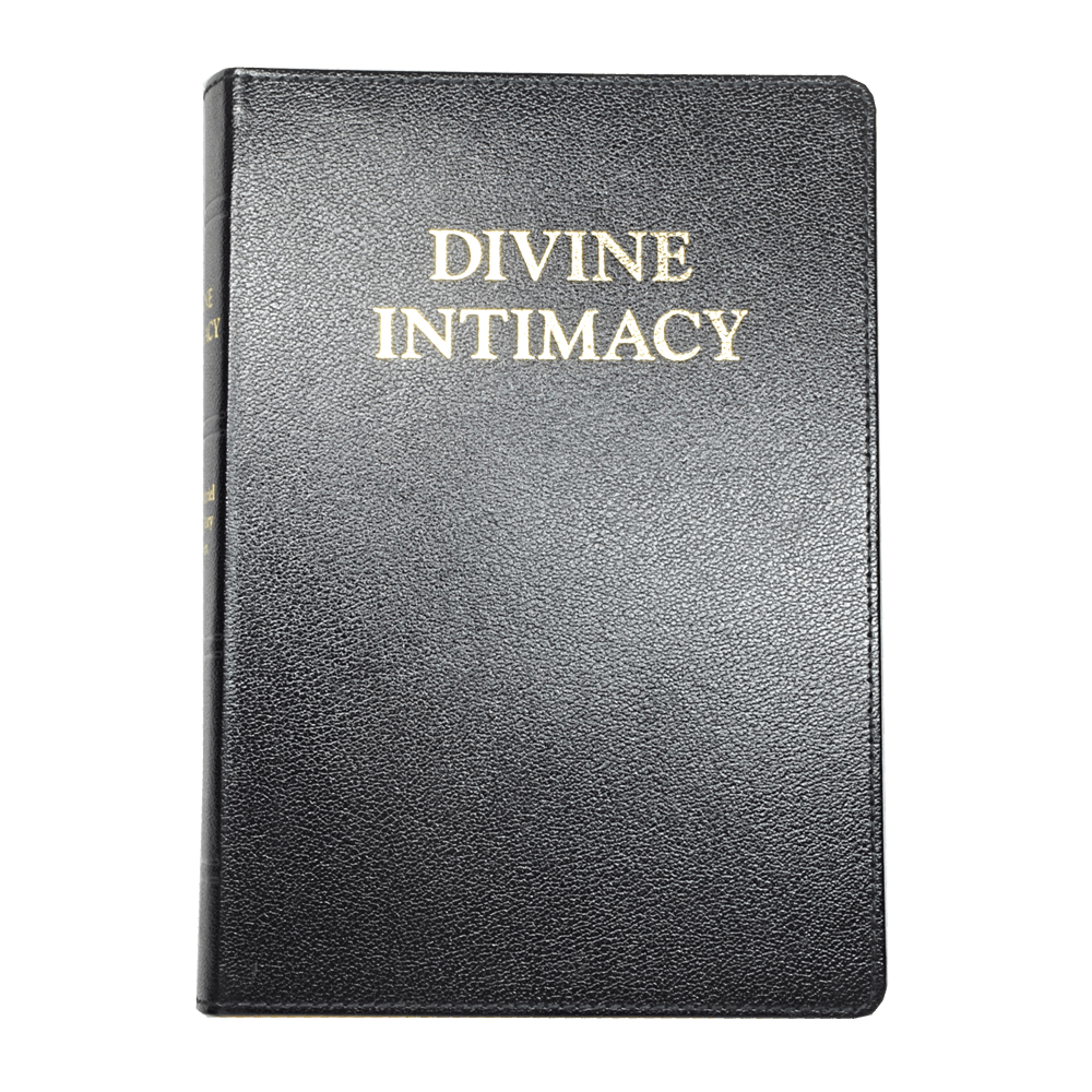 Divine Intimacy Flexible cover (Black Leather), Books - Mystic Monk Coffee