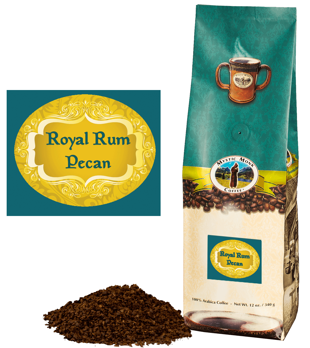 Royal Rum Pecan coffee