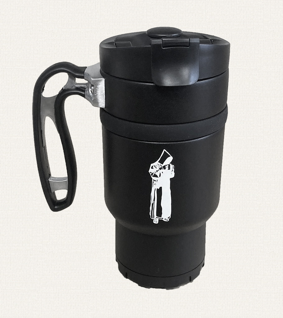 Coffee Mug w/ Integrated French Press, 16 oz