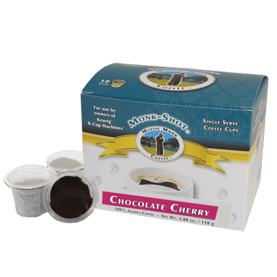 Chocolate Cherry 10ct., Archived Coffee - Mystic Monk Coffee