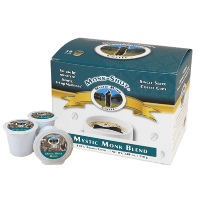 Mystic Monk Blend 10ct., Monk-Shots - Mystic Monk Coffee
