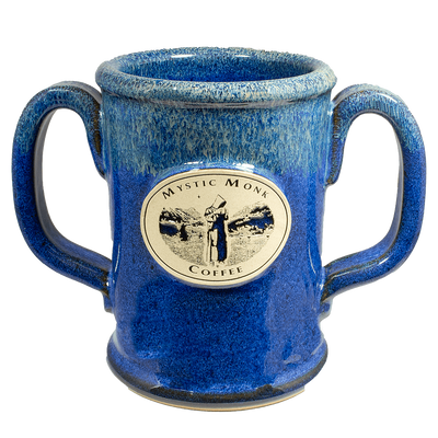 Northern Lights Double Handled Mug, Mug - Mystic Monk Coffee