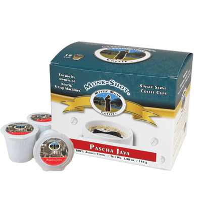 Pascha Java 10ct., Monk-Shots - Mystic Monk Coffee